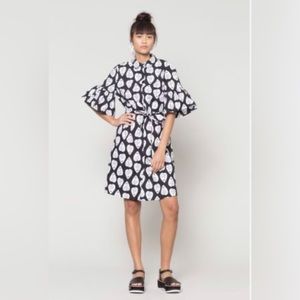 Gorman Queen of Hearts Shirt Dress - US 8 / AU 12